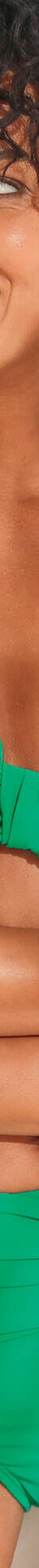 Soutien-gorge de bain drapé uni Solaro, avec armatures (vert) Soutien-gorge de bain drapé uni Solaro, avec armatures (vert)
